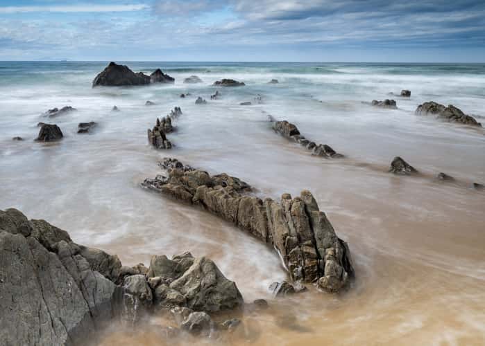 Barrika beach