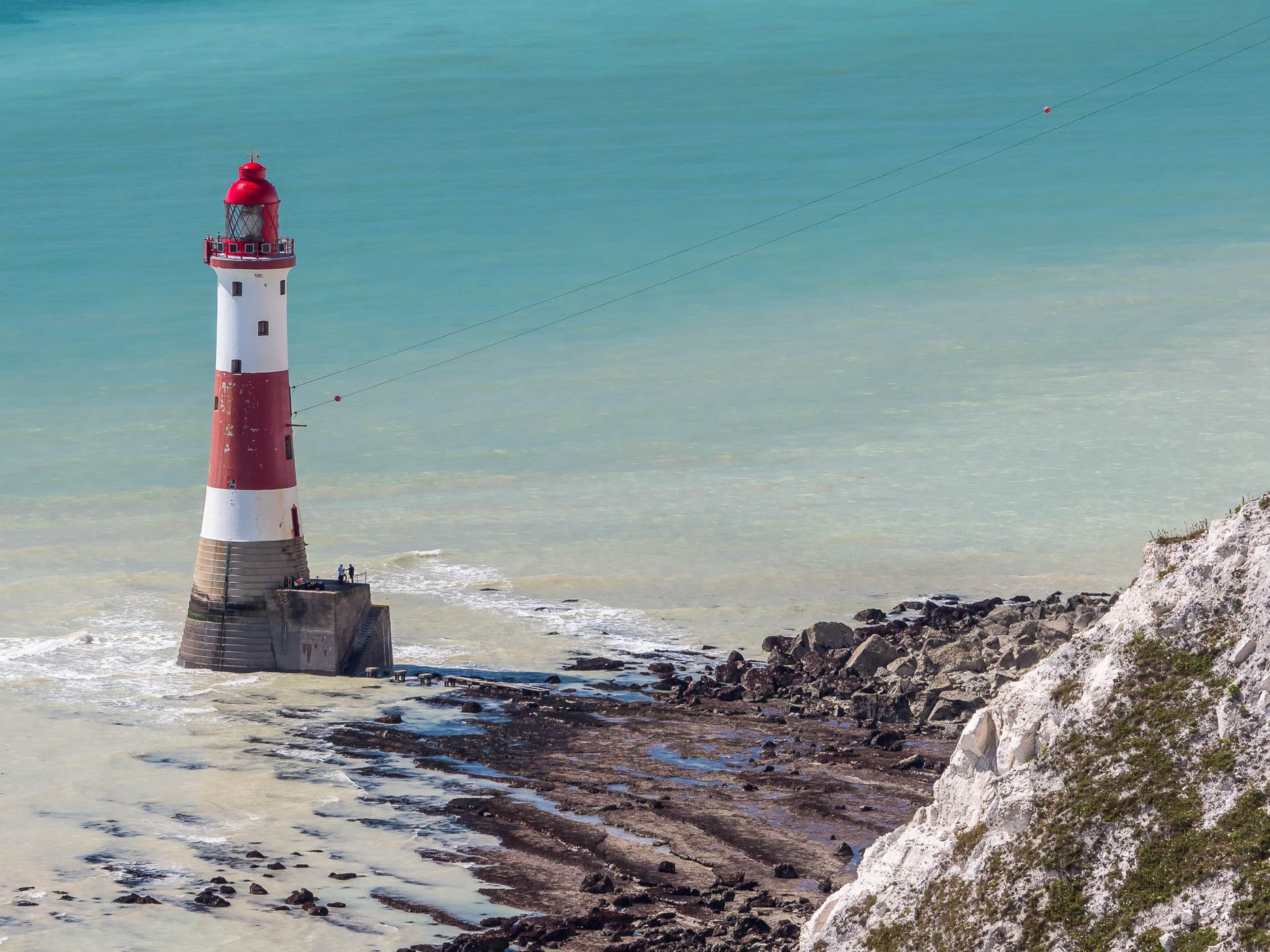 Beachy Head Cliffs and Lighthouse, United Kingdom