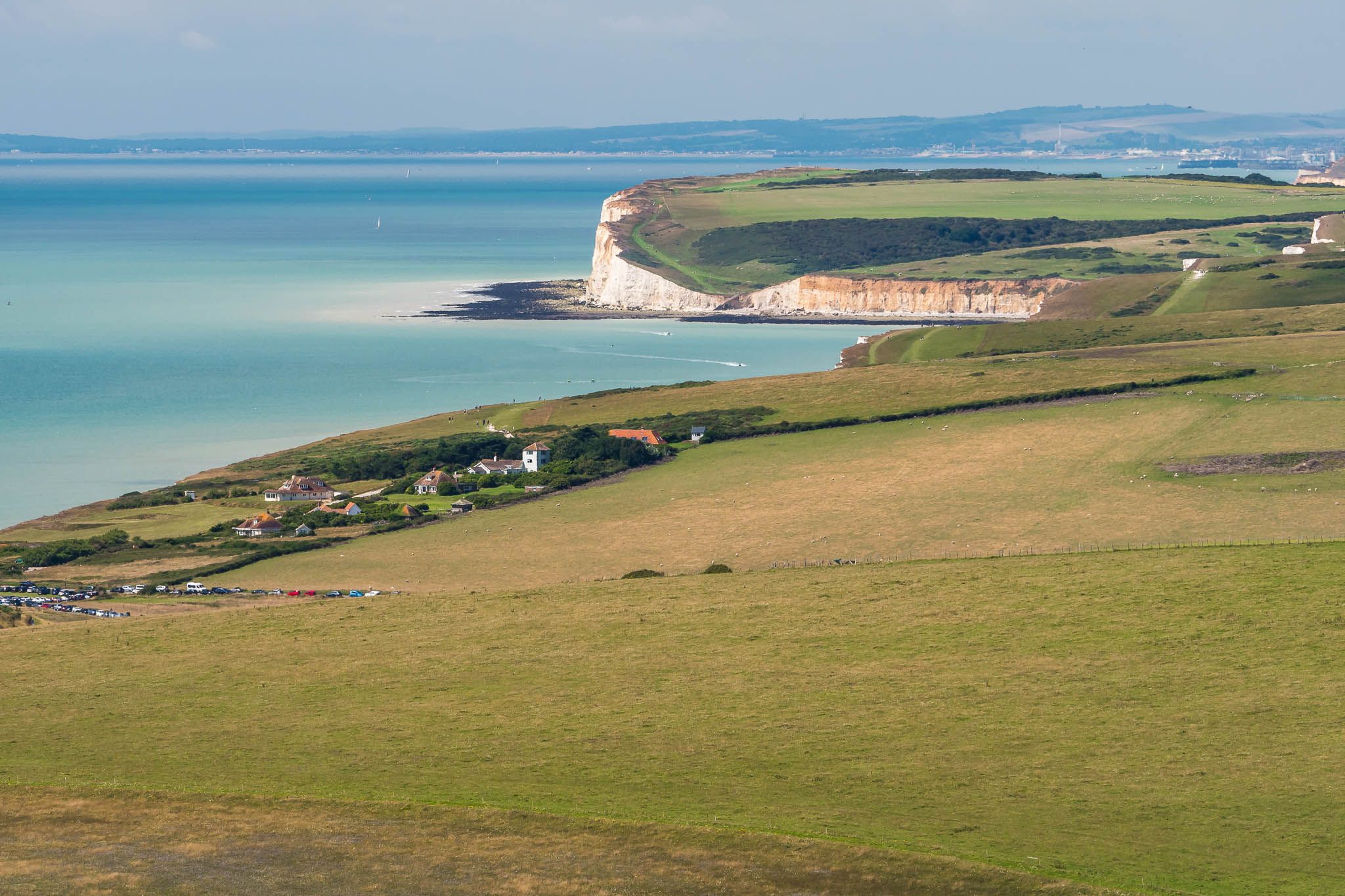 Beachy Head Cliffs and Lighthouse, United Kingdom
