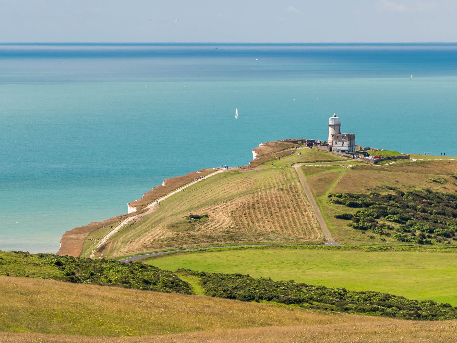 Beachy Head Cliffs and Lighthouse, United Kingdom
