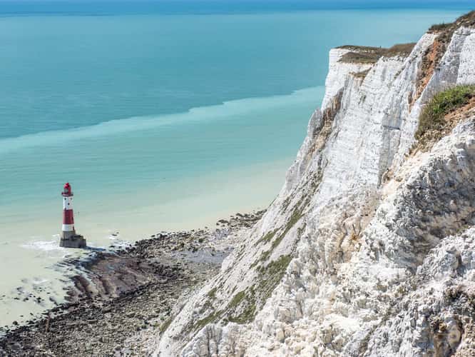 Beachy Head Cliffs and Lighthouse