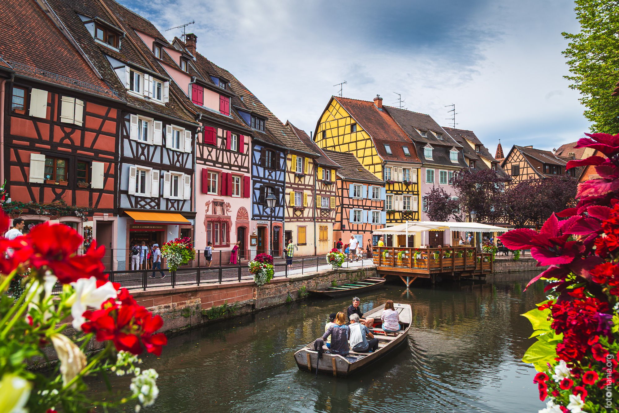 Canal in Colmar, France