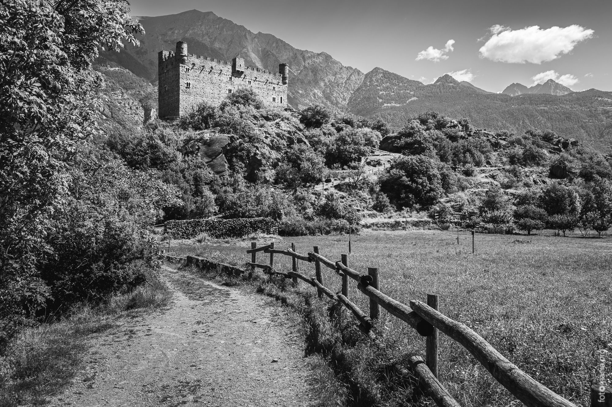 Castello di Ussel, Italy