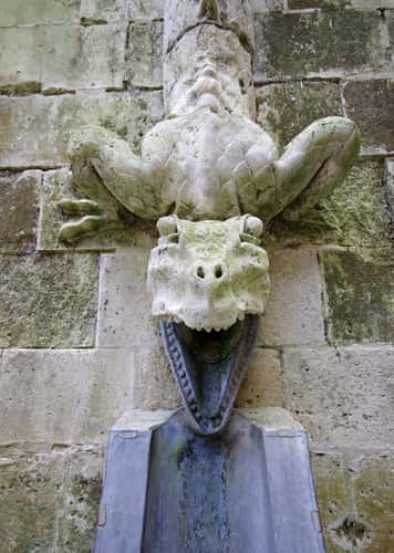 castle courtyard Pierrefonds