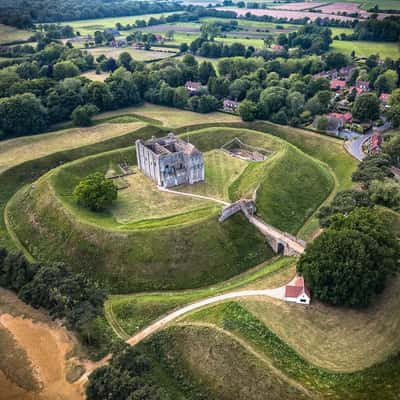 Castle Rising Carpark, Kings Lynn., United Kingdom