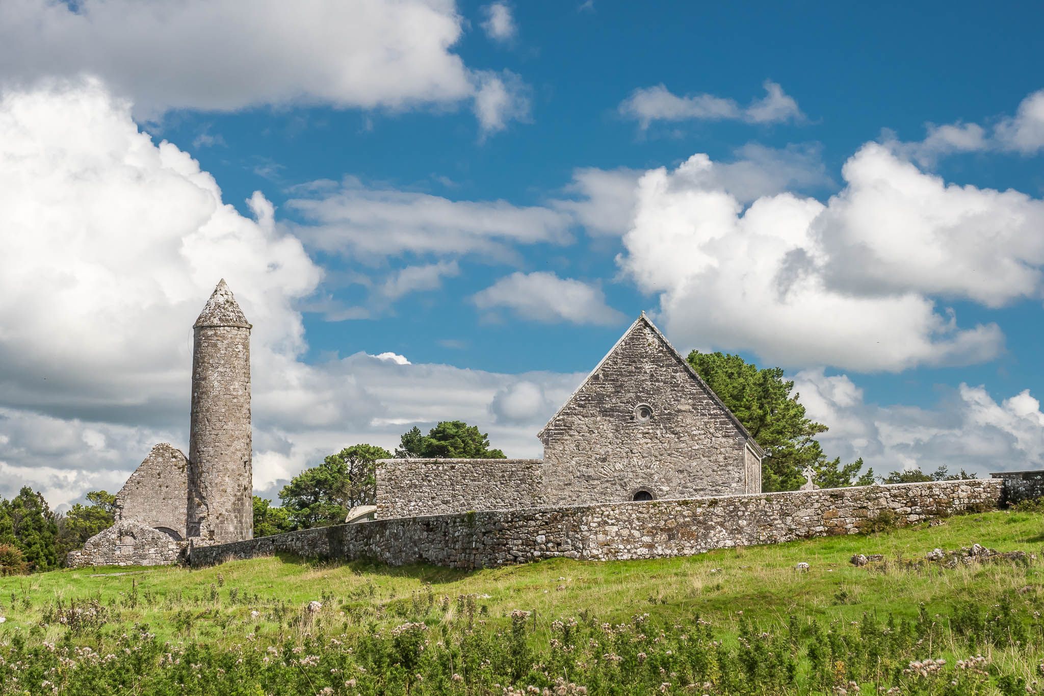 Clonmacnoise Monastic Site, Ireland
