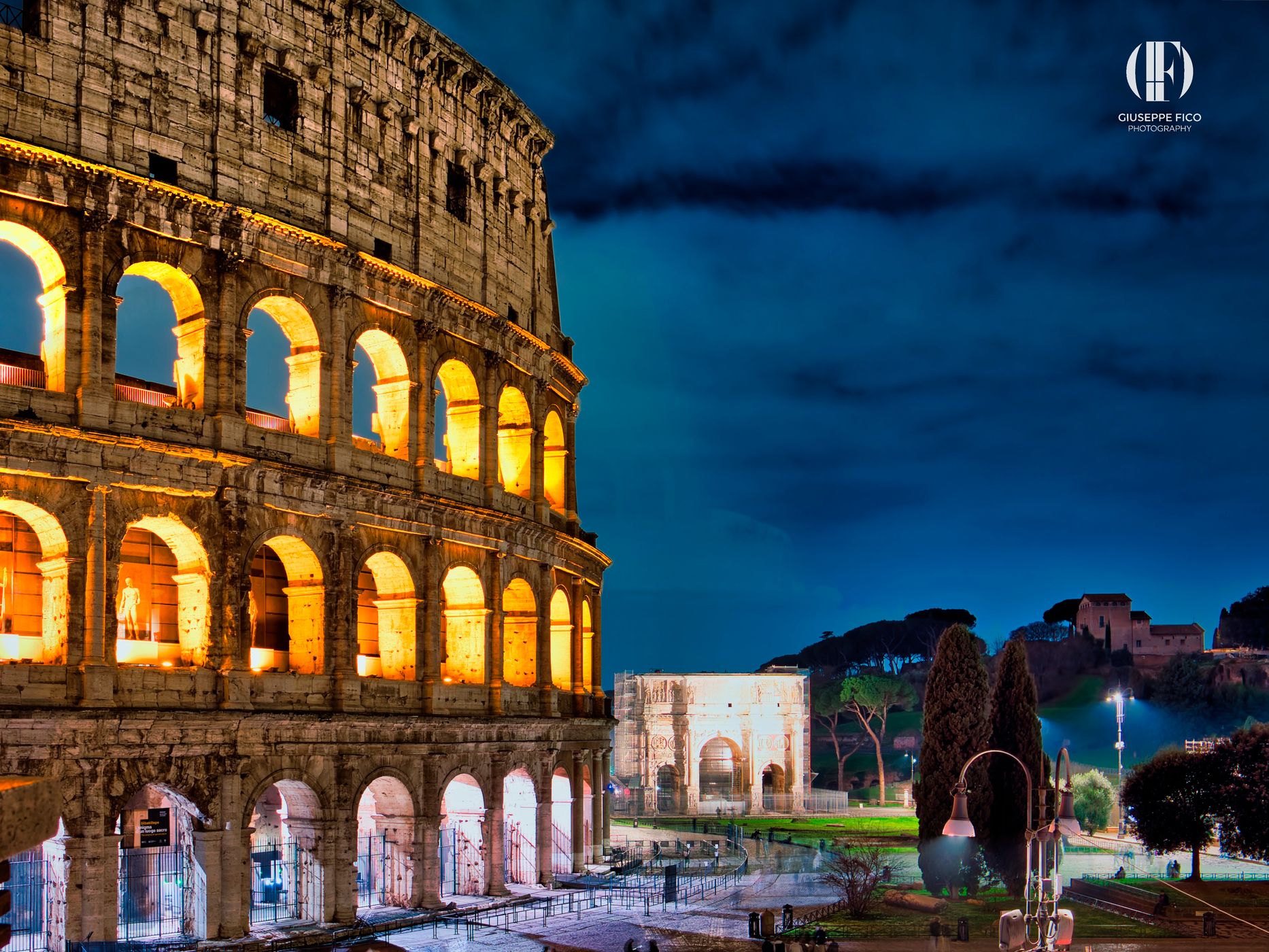Colosseum (northern view), Rome, Italy