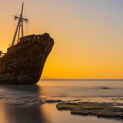 Dimitrios Shipwreck, Valtaki beach, Greece, Greece