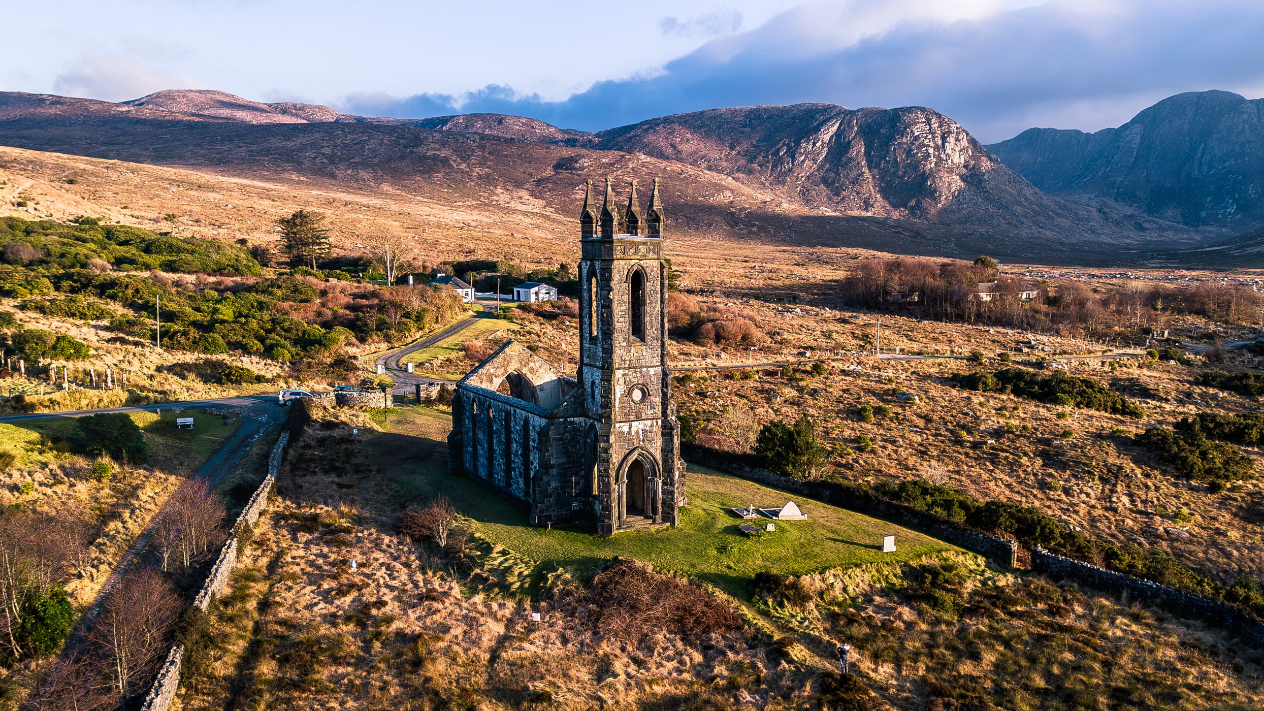 Dunlewey Church (abandoned), Ireland