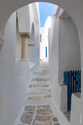 Entrance to the core of Kastro village