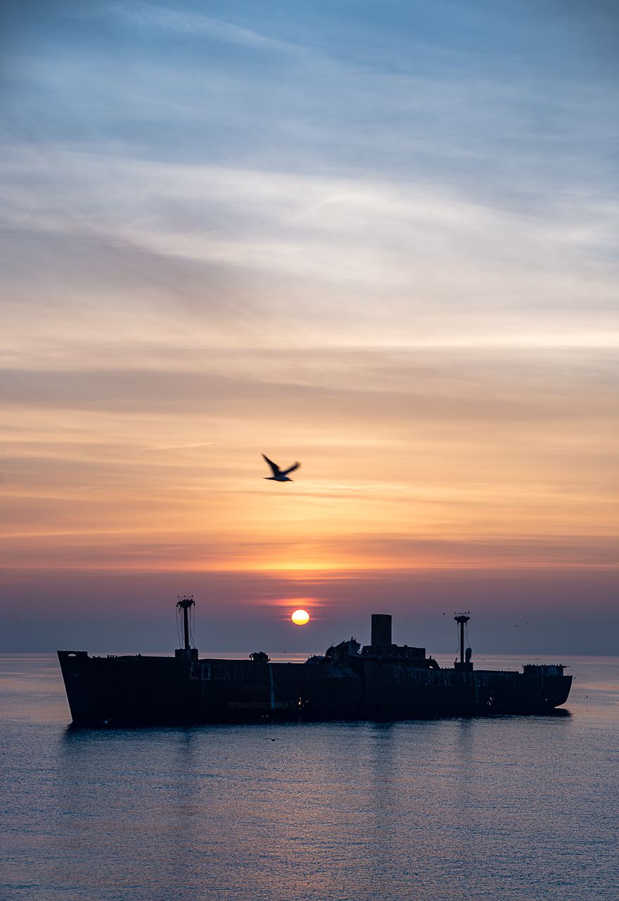 Evangelia Shipwreck, Romania