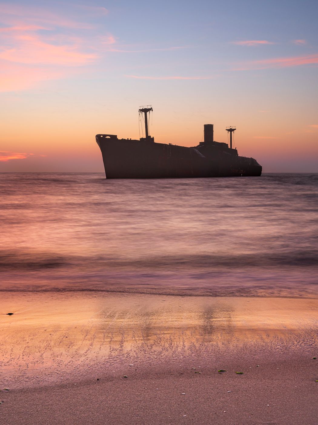 Evangelia Shipwreck, Romania