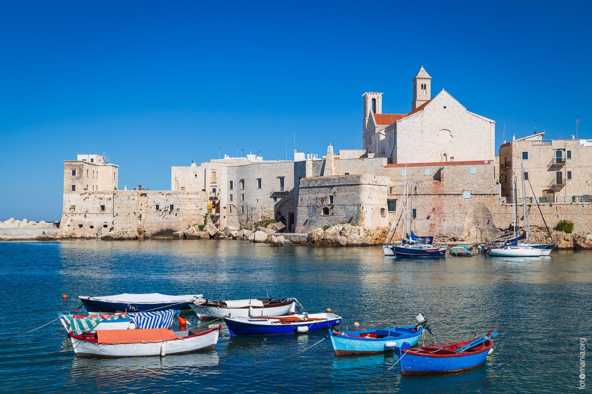 Harbour of Giovinazzo, Italy