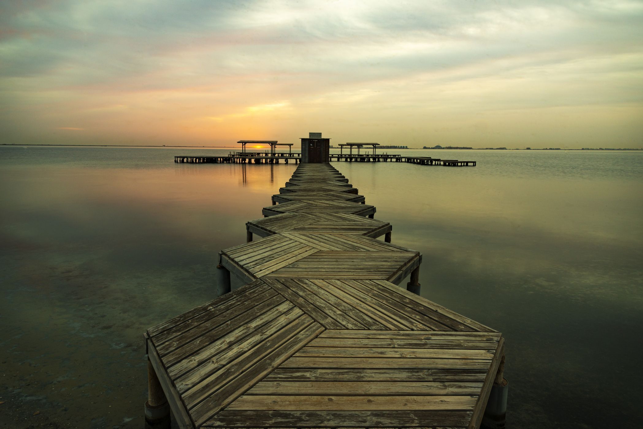 Muelle de Santiago de la Ribera, Spain