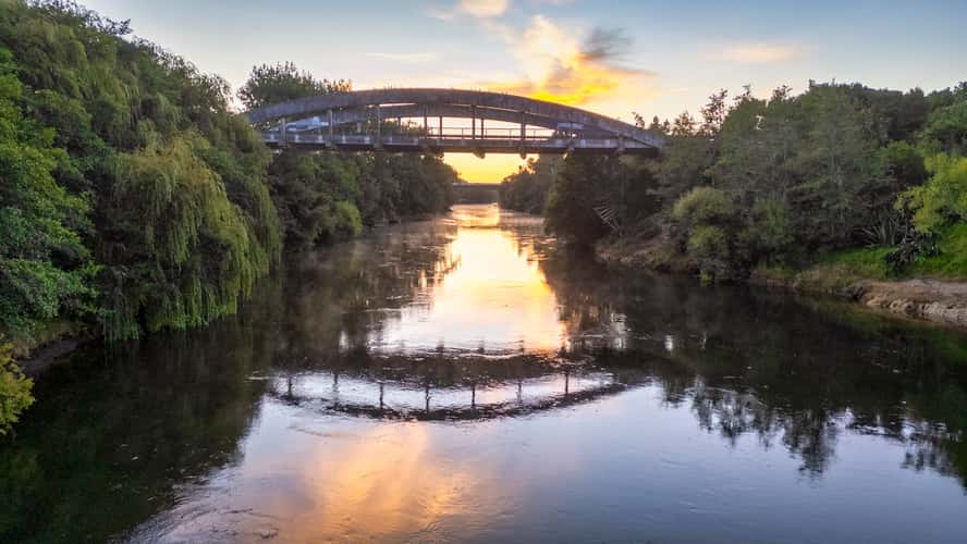 Horotiu Bridge, Horotiu, Hamilton, Waikato