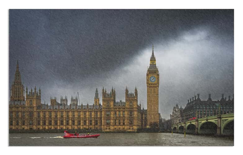 Westminster Bridge and Big Ben, London