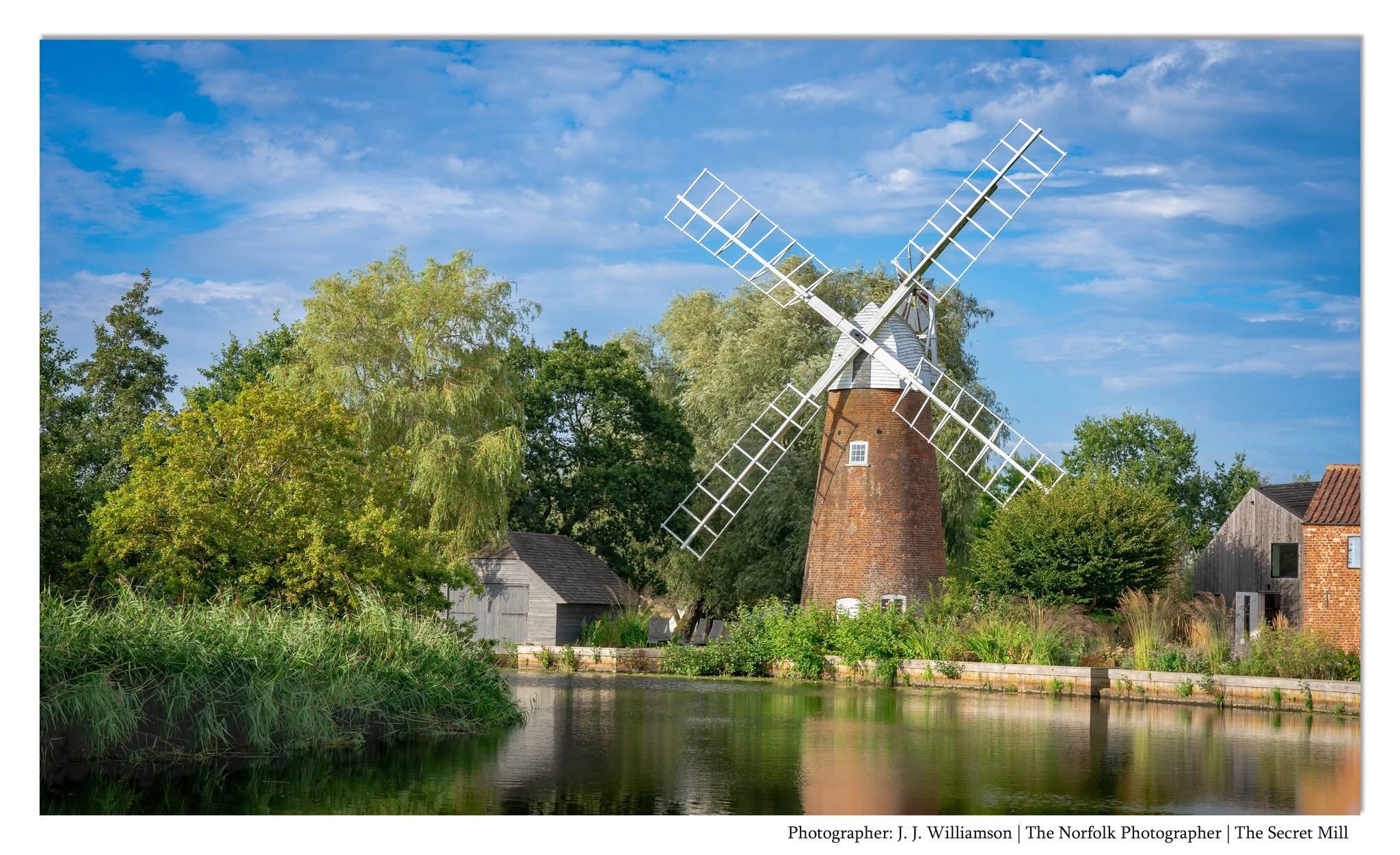 Hunsett Mill, Norfolk Broads., United Kingdom