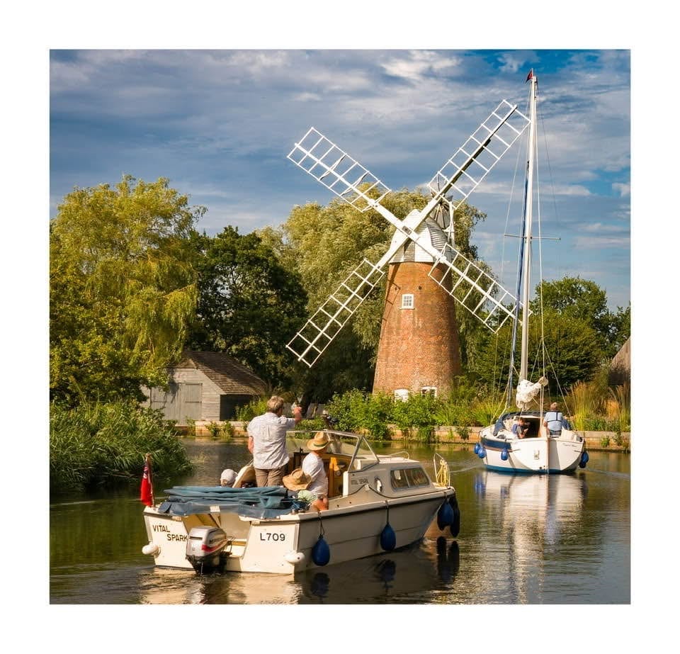 Hunsett Mill, Stalham, Norfolk Broads., United Kingdom