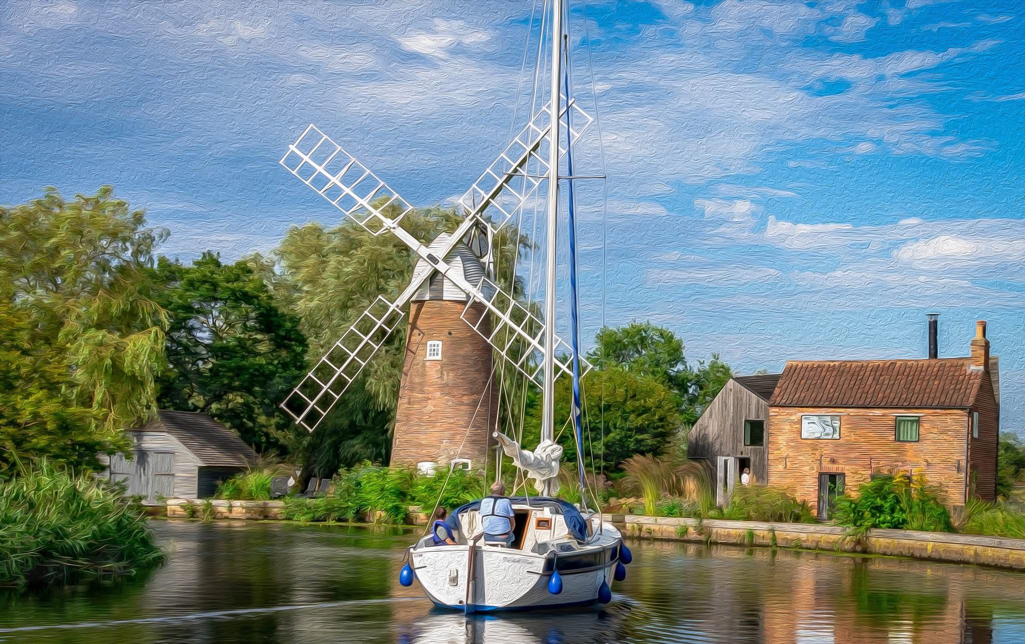Hunsett Mill, Stalham, Norfolk., United Kingdom