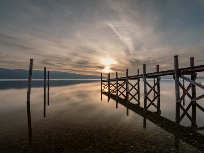 Jetty at Strandhotel Löchnerhaus
