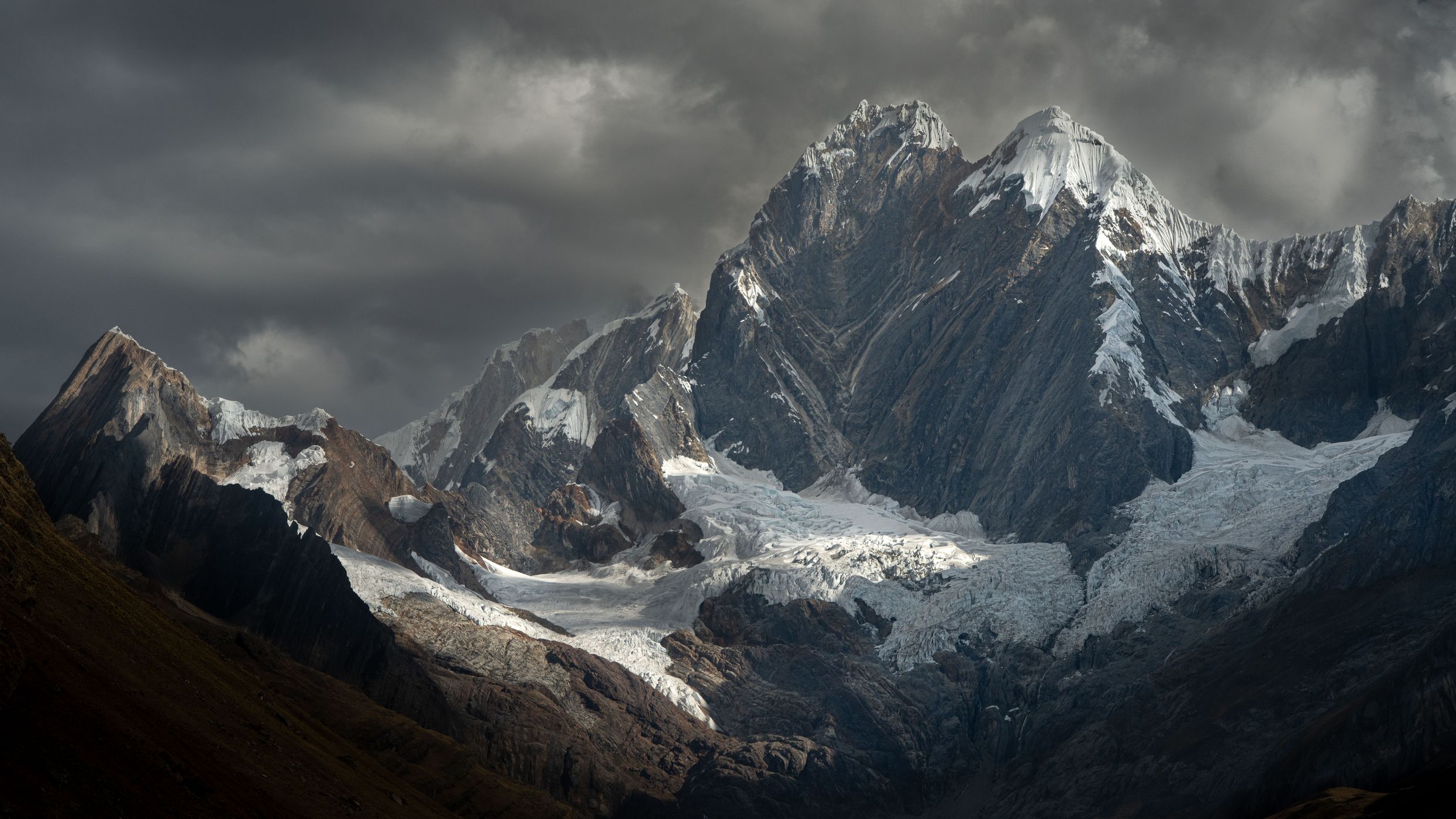 Jirishanca peak 6094m, Peru