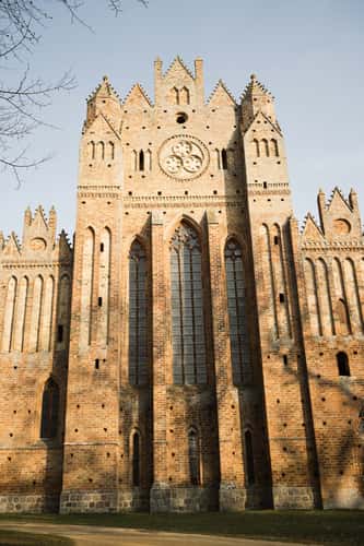 Exterior view of Chorin Monastery