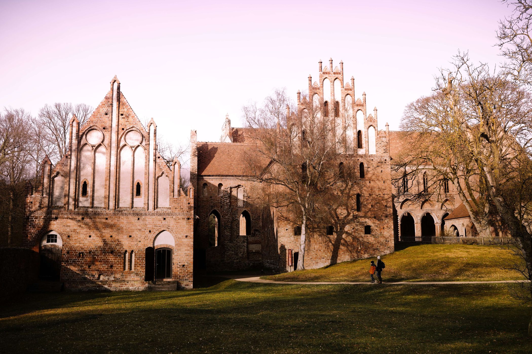 Exterior view of Chorin Monastery, Germany