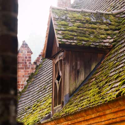 Exterior view of Chorin Monastery, Germany