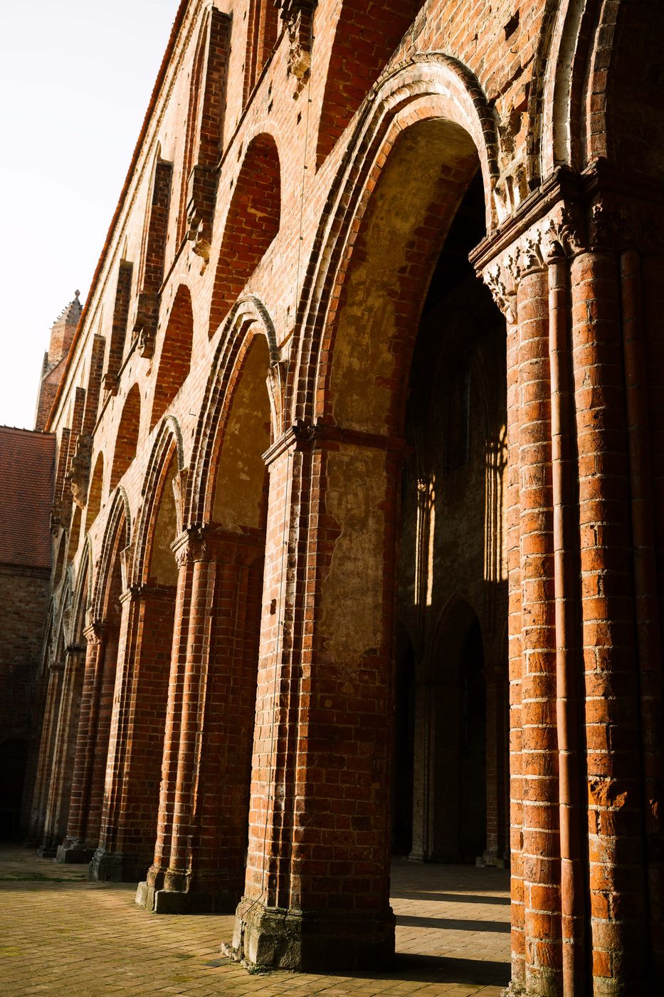 Exterior view of Chorin Monastery, Germany