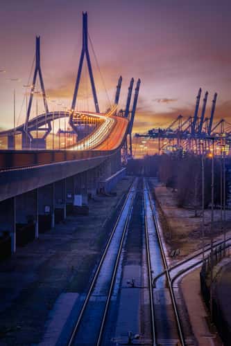 Köhlbrand Bridge, Hamburg