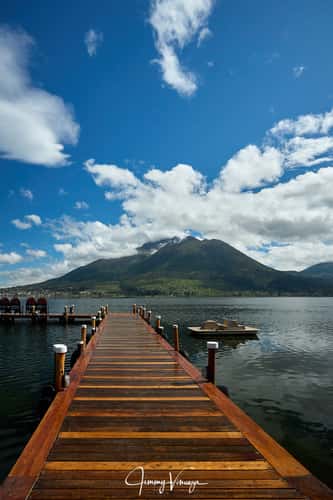 'Lago San Pablo' taken from  'Puerto Lago'