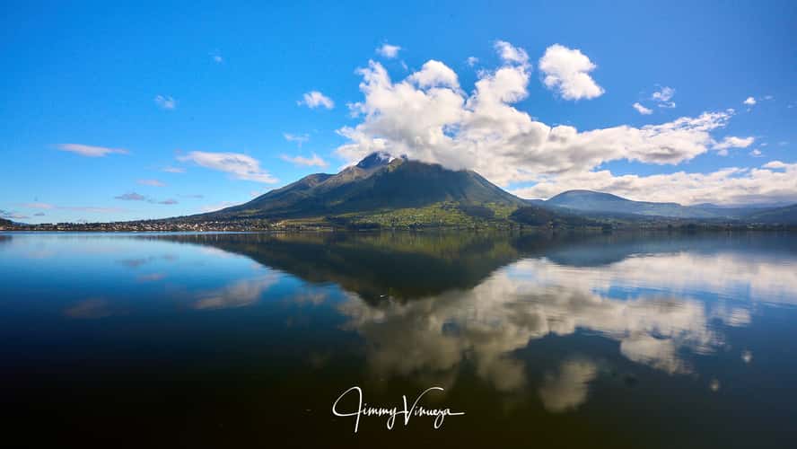 'Lago San Pablo' taken from  'Puerto Lago'