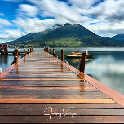 'Lago San Pablo' take from  'Puerto Lago', Ecuador