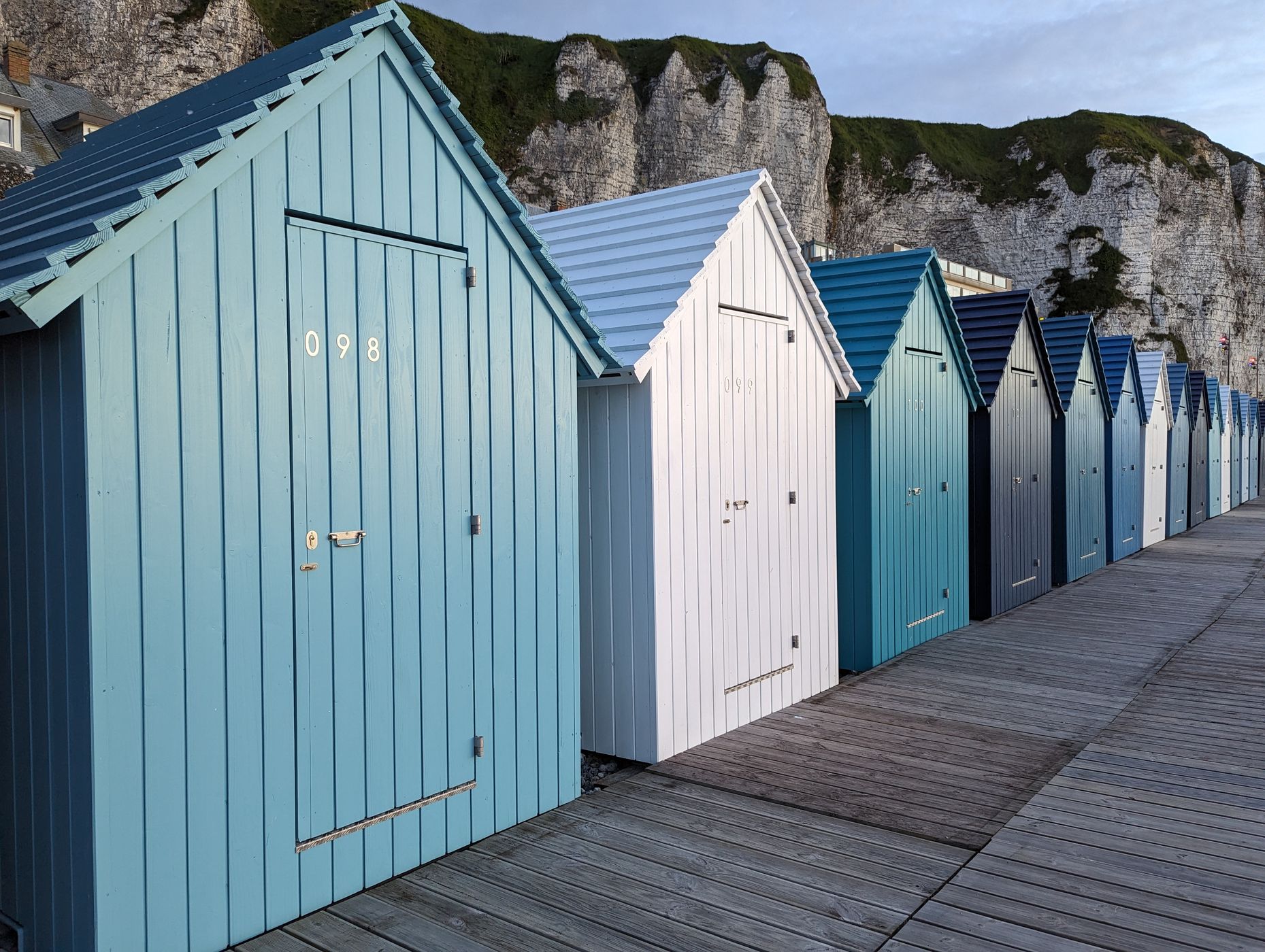 Little beach houses, France