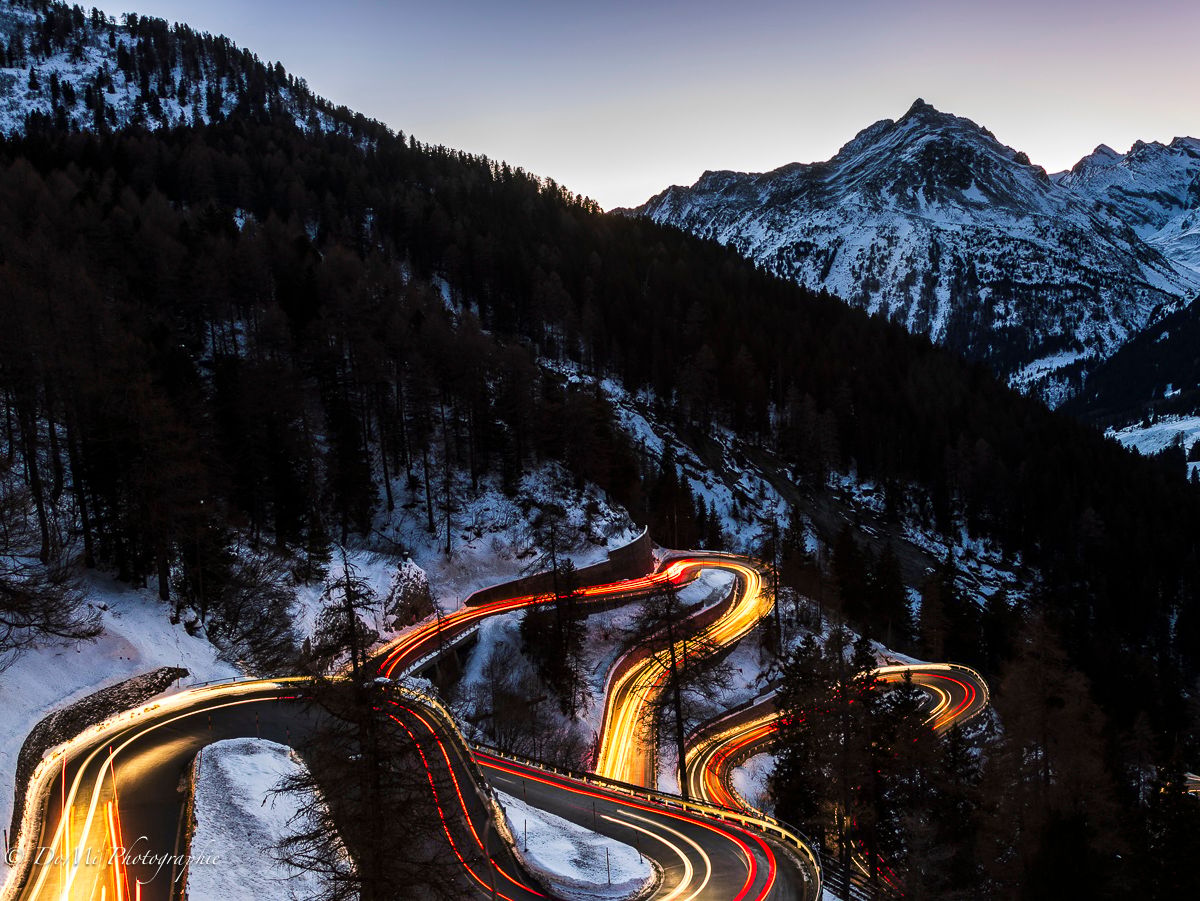 Maloja Pass Road, Switzerland
