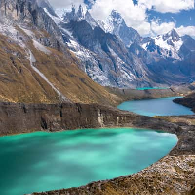 Mirador 'Las 3 lagunas', Peru