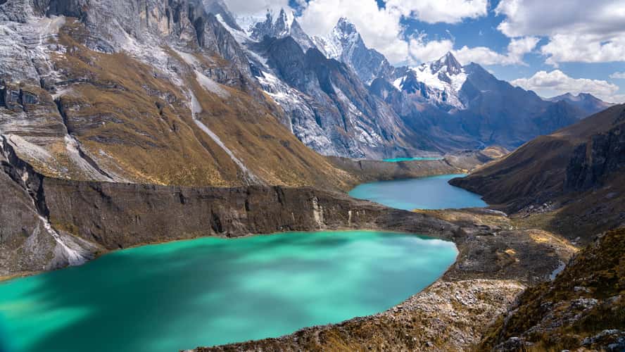 The Mirador Tres Lagunas (viewpoint of the three lagoons), Huánuco Region