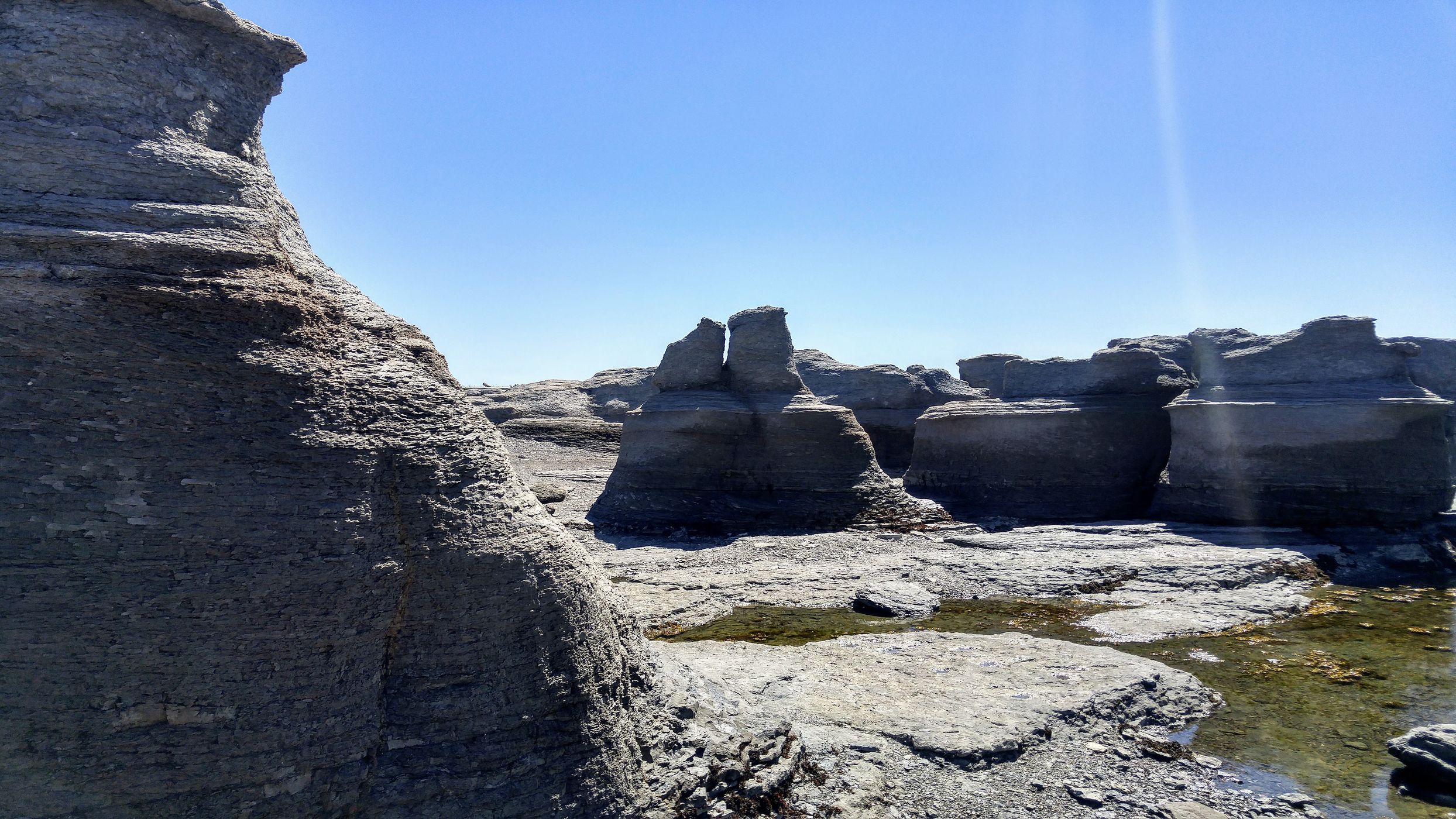 Monolith at Longue-Pointe-de-Mingan, Canada