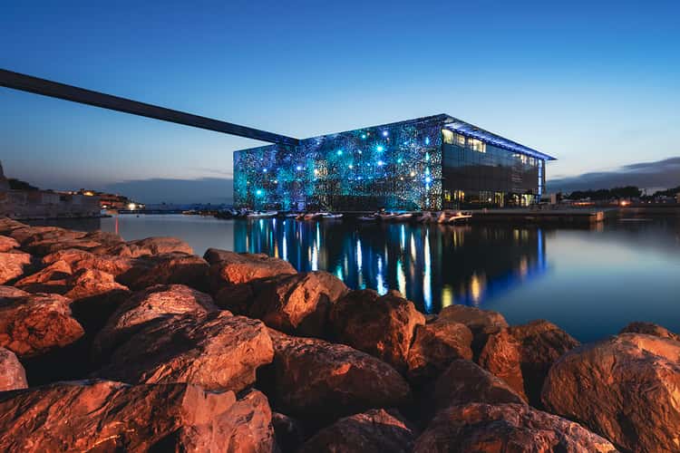 Exterior View of Museum of European Civilizations, Marseille