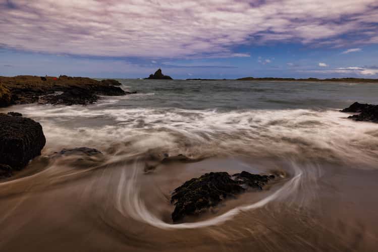 Ninepin Rock, Whatipu Beach, Whatipu, North Island