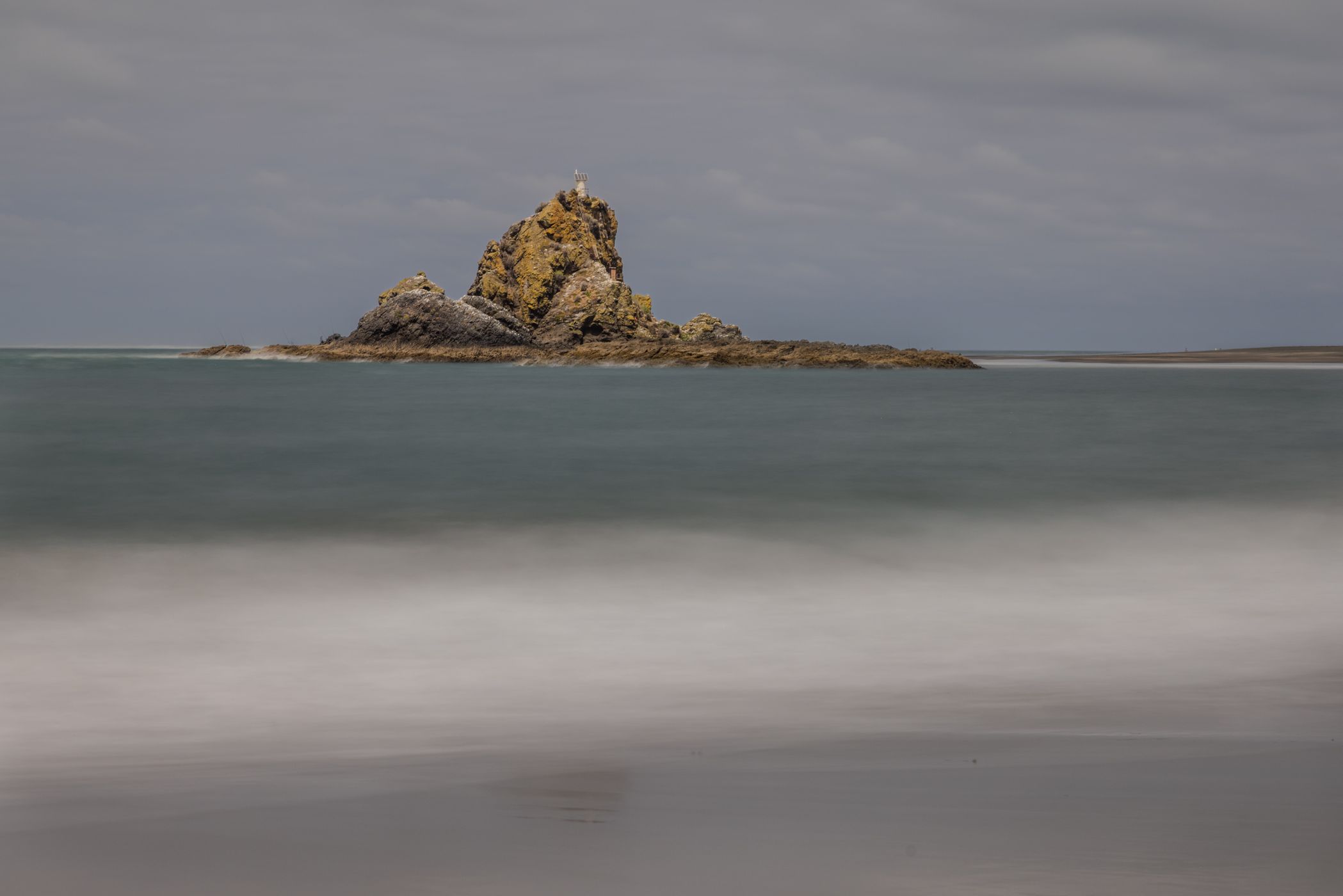 Ninepin Rock, Whatipu Beach, Whatipu, North Island, New Zealand