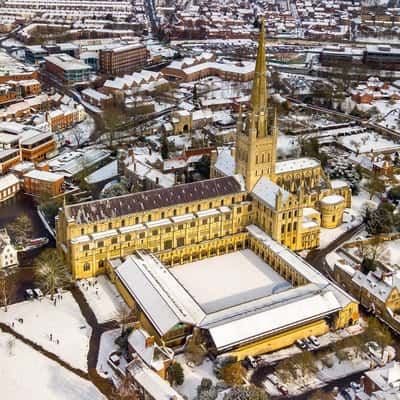 Norwich Cathedral, The Close, Norwich., United Kingdom