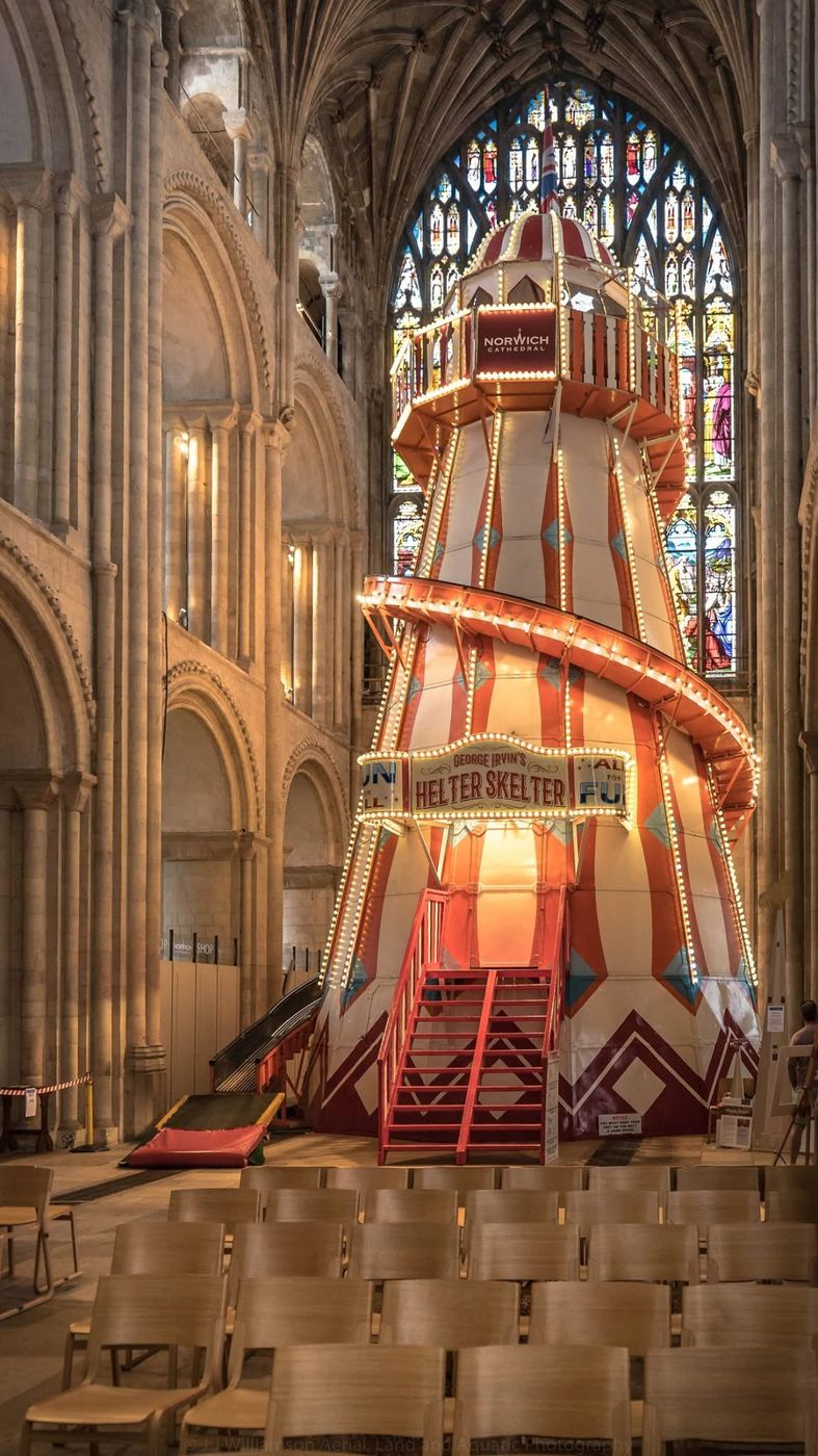 Norwich cathedral., United Kingdom