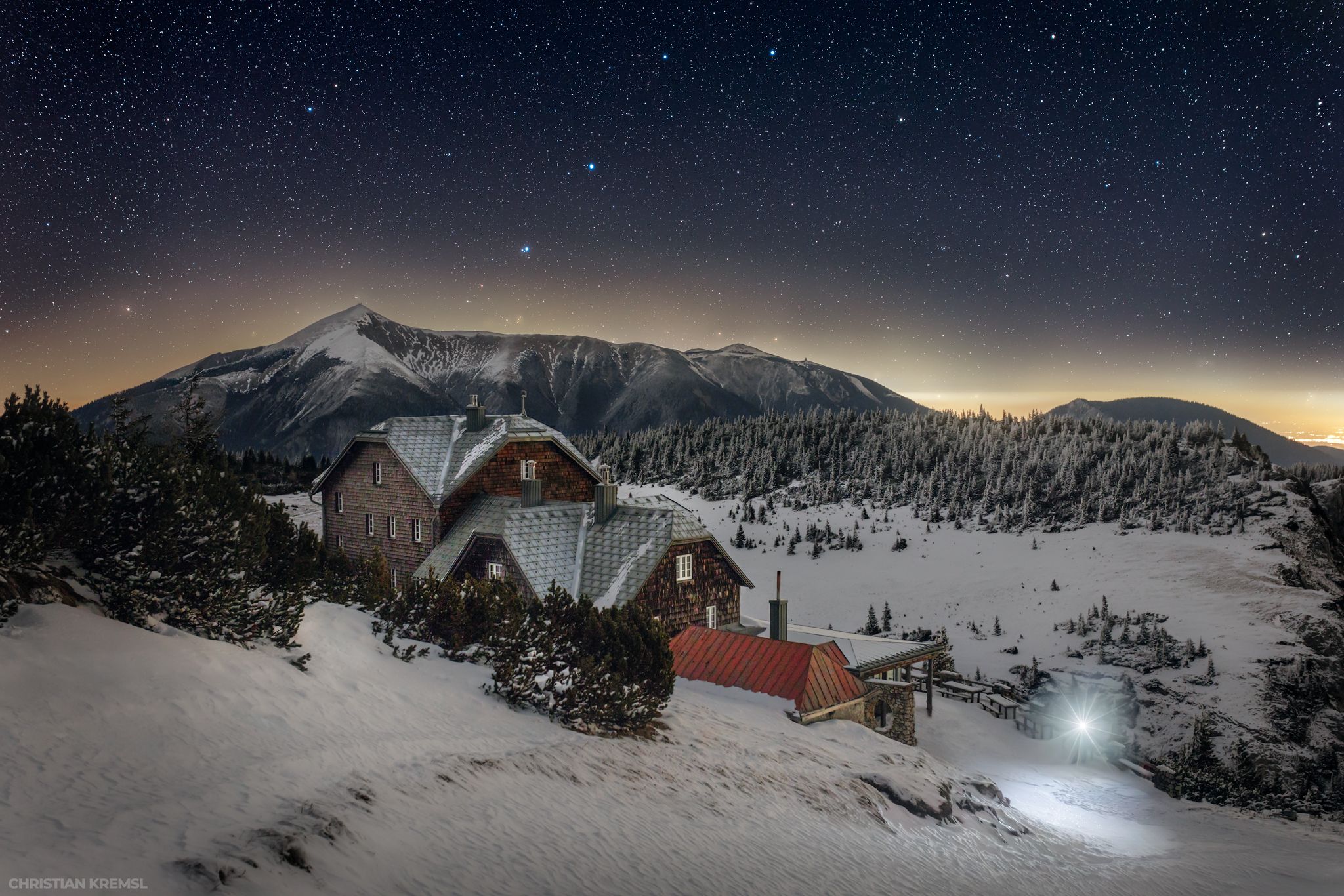Otto-Haus on the Rax mountain, Austria
