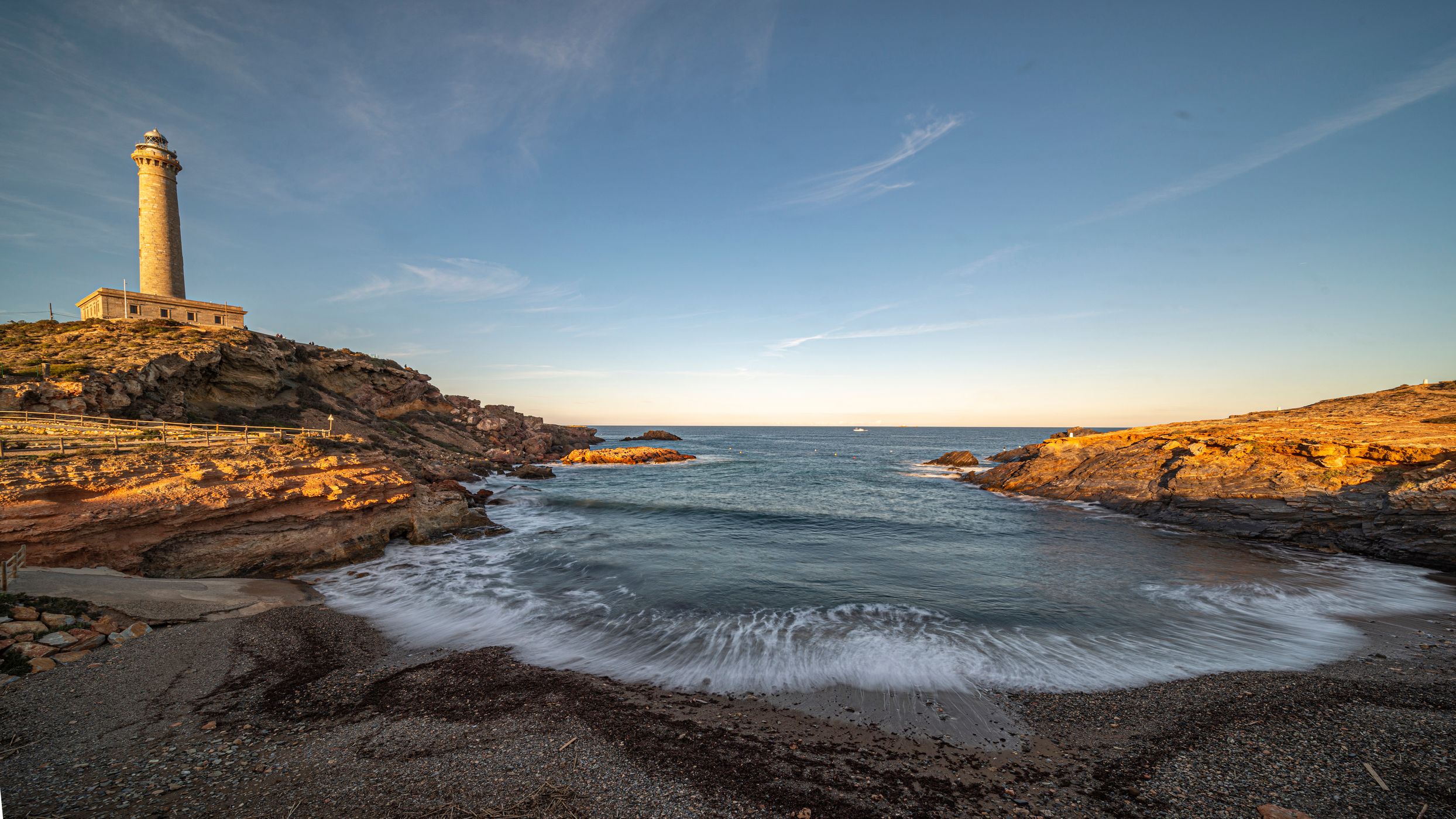 Playa de la calafria, Spain