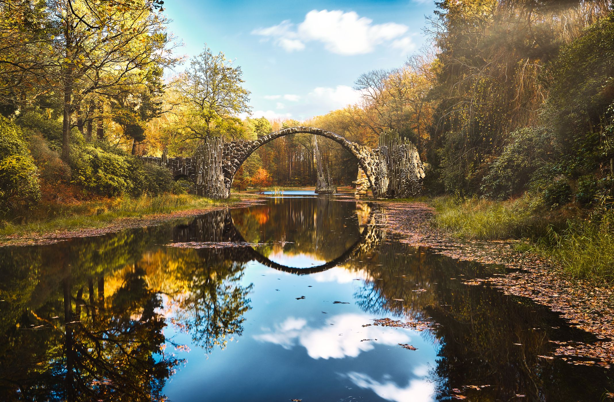Rakotzbrücke (Devil's Bridge), Germany