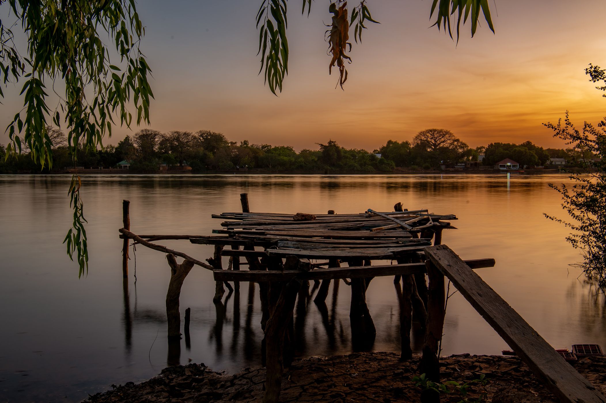 River Gambia sunset, The Gambia