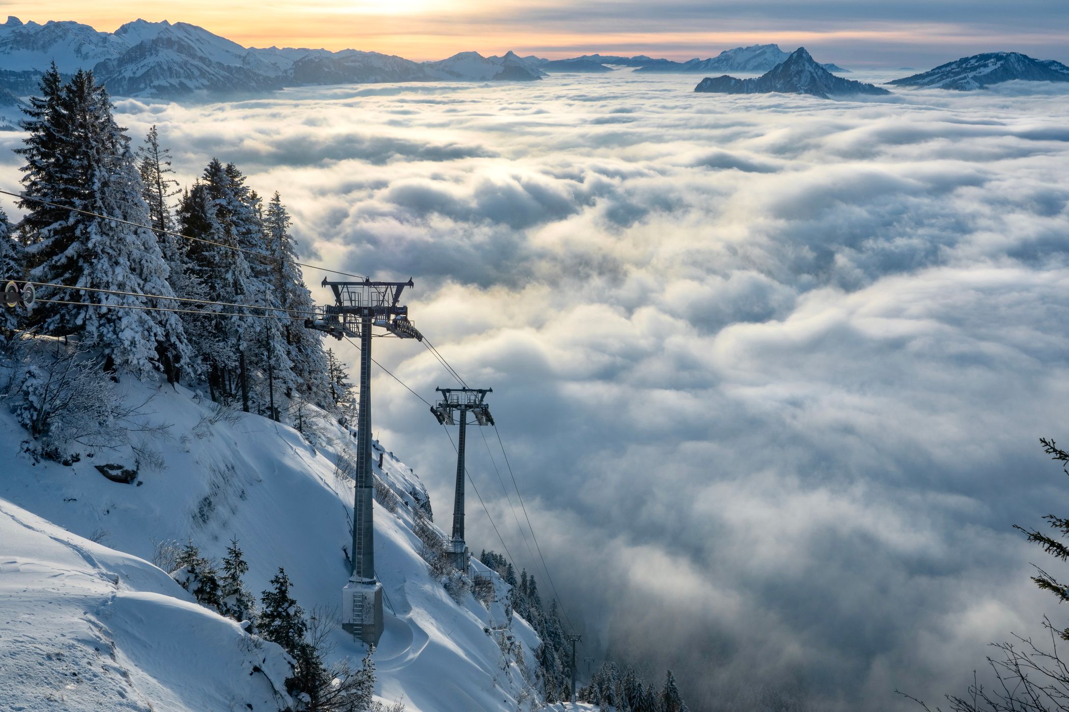 Rotenflue viewing platform, Switzerland