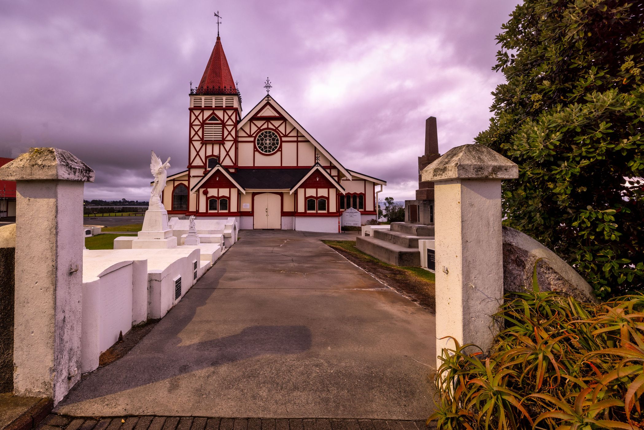Saint Faiths Church, Rotorua, North Island, New Zealand