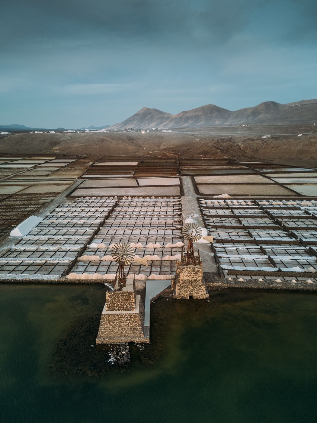 Salines des Janubio (Drone), Spain